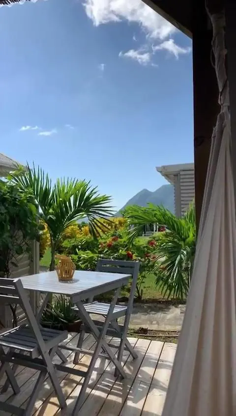 Studio Cosi, Jardin Prive, Vue Magique Depuis Piscine A Debordement De La Residence ル・ディアマン アパート