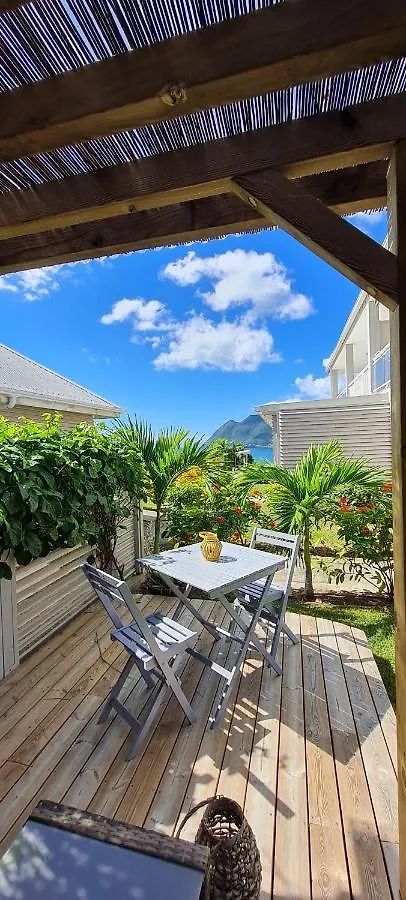Studio Cosi, Jardin Prive, Vue Magique Depuis Piscine A Debordement De La Residence 勒迪亚芒